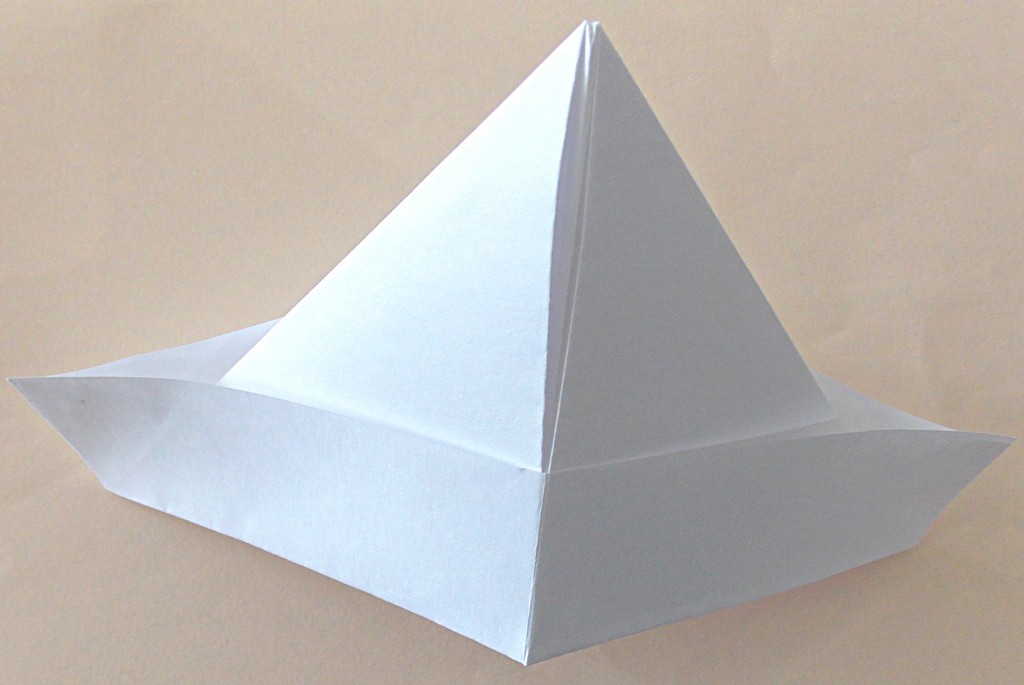 how-to-make-a-paper-sailor-hat-boat-metapod-youtube