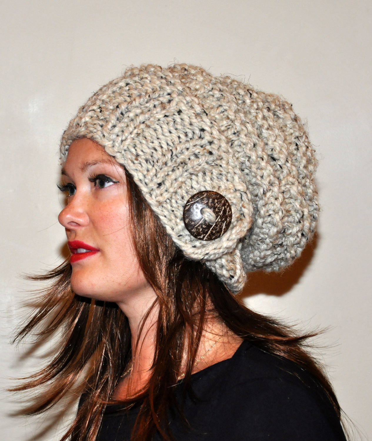 Slouch Hat Knitting Pattern - Mikes Natura