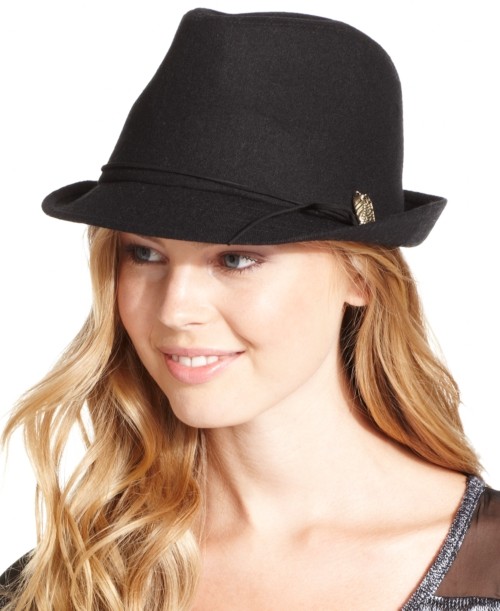 Black Fedora Hats - Tag Hats